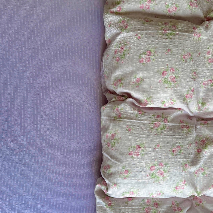 91家纺网 家纺一手货源 找家纺 王朝国际 2026新款直播电商热款彩竺棉四件套 紫陌