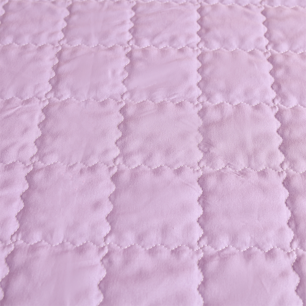 91家纺网 家纺一手货源 找家纺 潮邦创意家居 2025新款婴儿绒夹棉床笠单品单件床垫保护套 芋泥紫