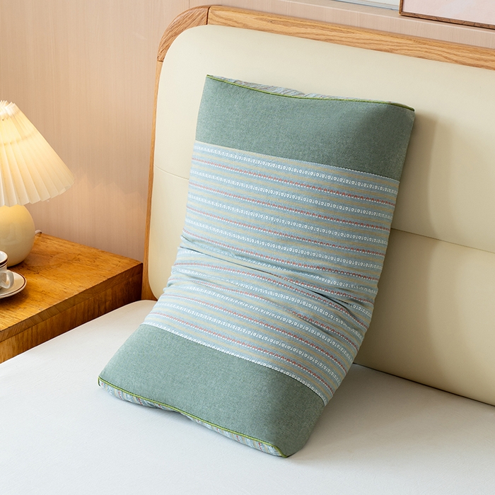 91家纺网 家纺一手货源 找家纺 （总）小米枕芯 2025新款全棉3D水洗棉荞麦壳枕 枕头枕芯