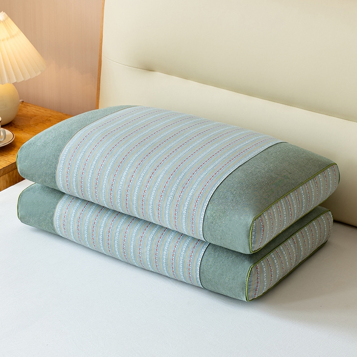 91家纺网 家纺一手货源 找家纺 （总）小米枕芯 2025新款全棉3D水洗棉荞麦壳枕 枕头枕芯