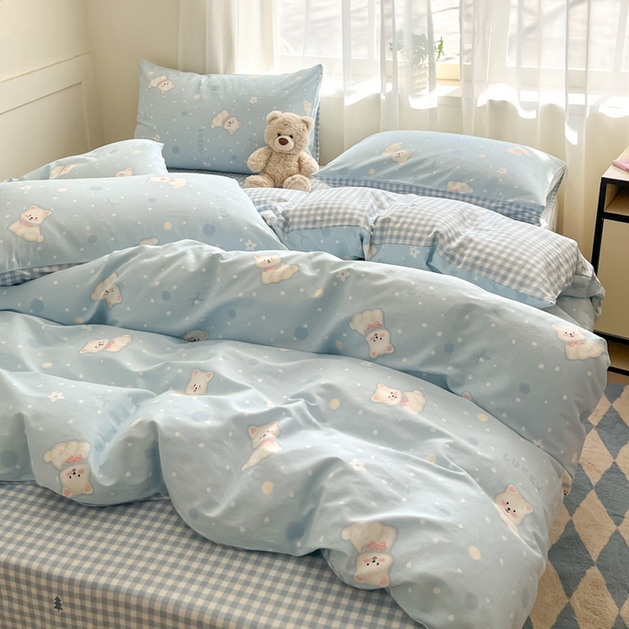 91家纺网 家纺一手货源 找家纺 （总）吉象家纺 2025新款12868全棉印花单被套