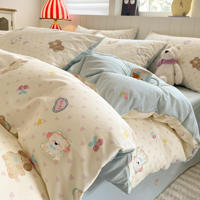 91家纺网 家纺一手货源 找家纺 （总）吉象家纺 2025新款12868全棉印花单被套