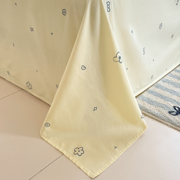 91家纺网 家纺一手货源 找家纺 吉象家纺 2025新款12868全棉印花单被套 爪爪会客厅