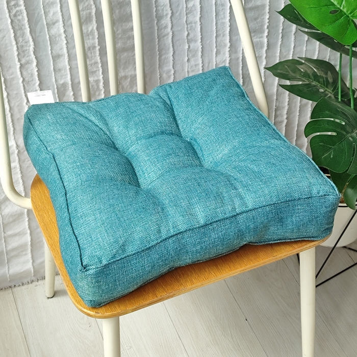 91家纺网 家纺一手货源 找家纺 （总）李帅家居 2025新款加厚立体亚麻坐垫椅子垫抱枕沙发靠垫跨境专供