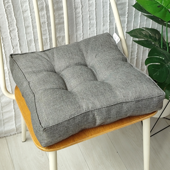 91家纺网 家纺一手货源 找家纺 （总）李帅家居 2025新款加厚立体亚麻坐垫椅子垫抱枕沙发靠垫跨境专供