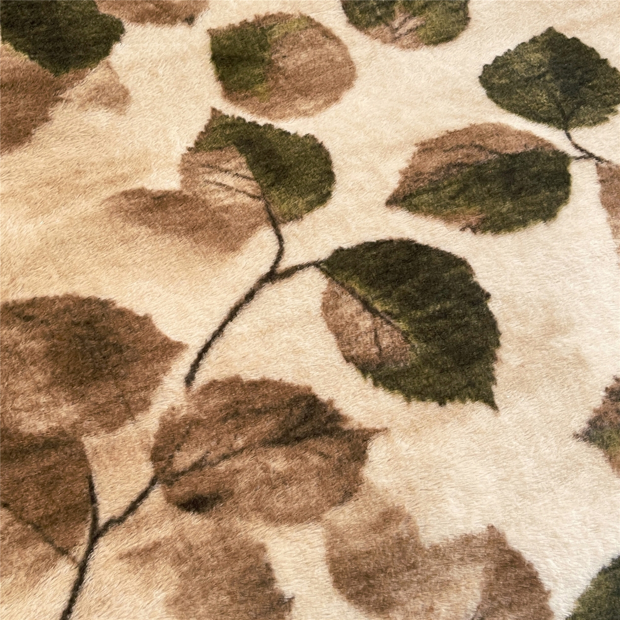 91家纺网 家纺一手货源 找家纺 佰亿莱 2026新款印花兔毛绒双面锁温暖绒四件套 栖音