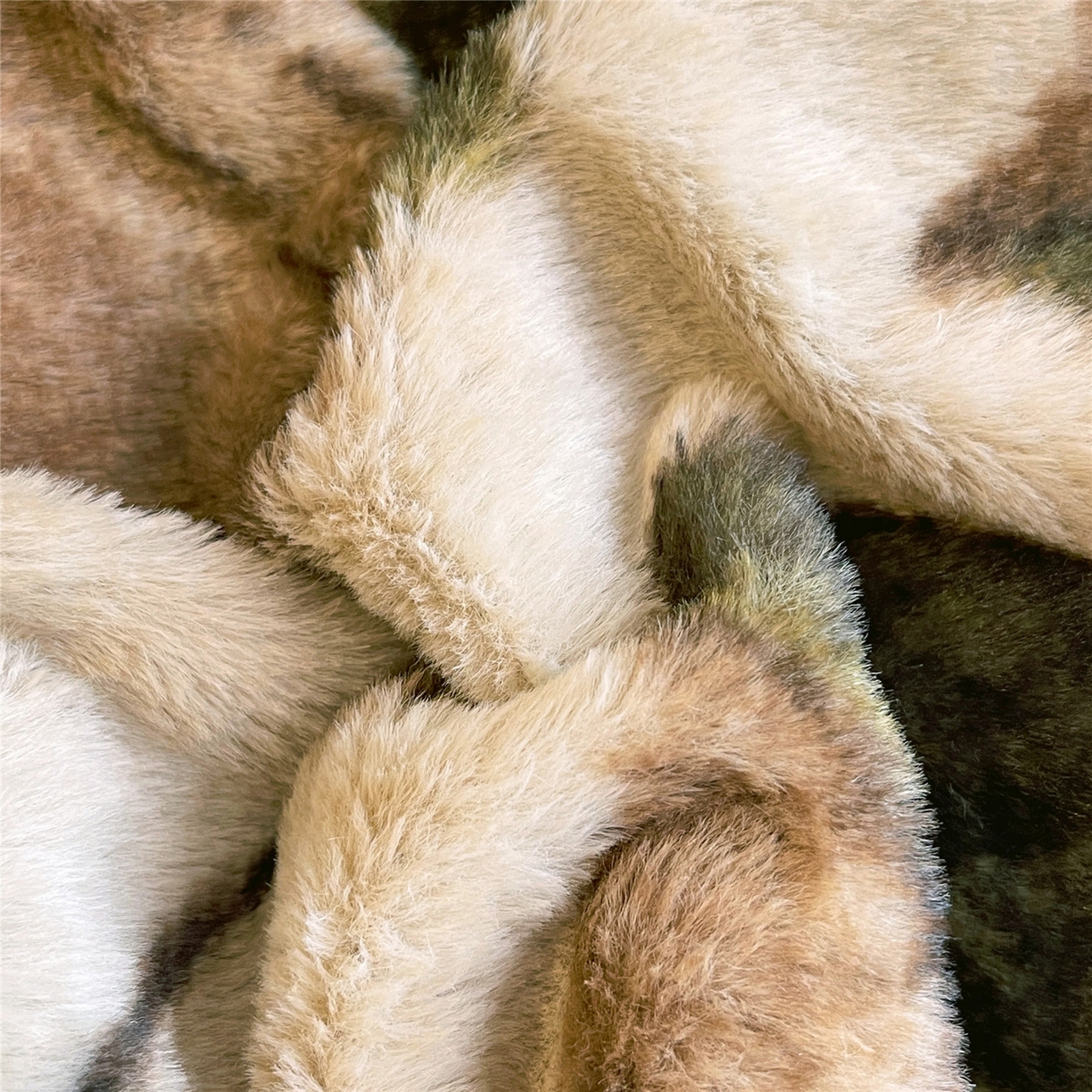 91家纺网 家纺一手货源 找家纺 佰亿莱 2026新款印花兔毛绒双面锁温暖绒四件套 栖音