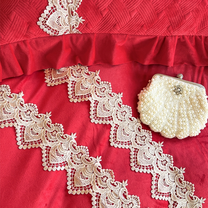 91家纺网 家纺一手货源 找家纺 （总）瑞宝 2025新款宝宝绒床盖四件套-北欧风情（控价 308起）