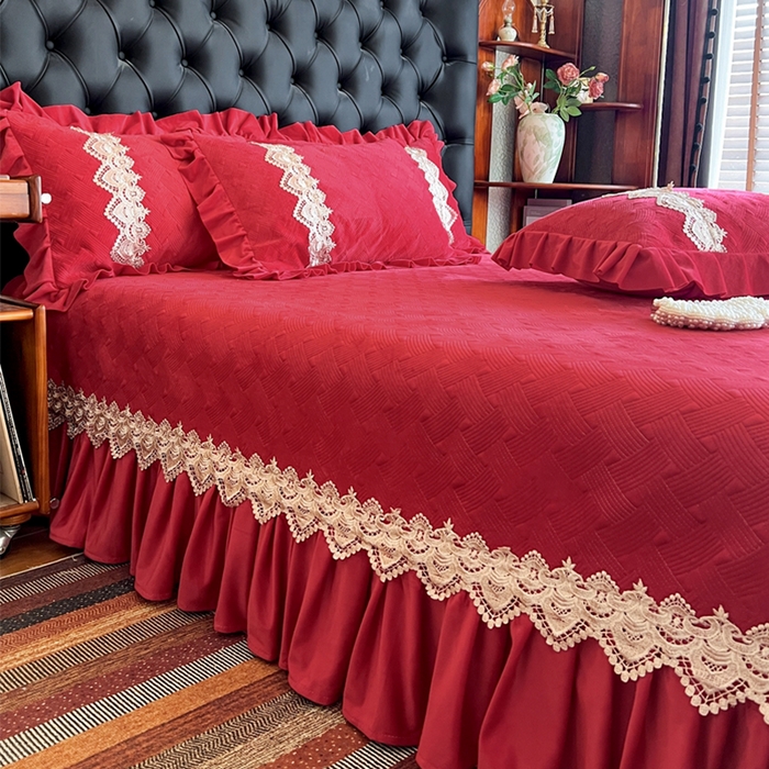 91家纺网 家纺一手货源 找家纺 （总）瑞宝 2025新款宝宝绒床盖床盖单件床盖单品单床盖床盖三件套-北欧风情