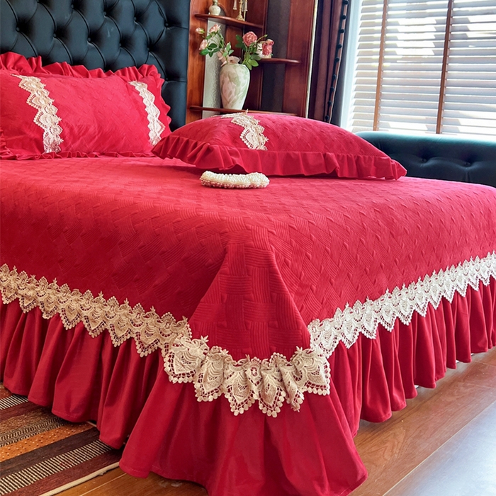 91家纺网 家纺一手货源 找家纺 （总）瑞宝 2025新款宝宝绒床盖床盖单件床盖单品单床盖床盖三件套-北欧风情