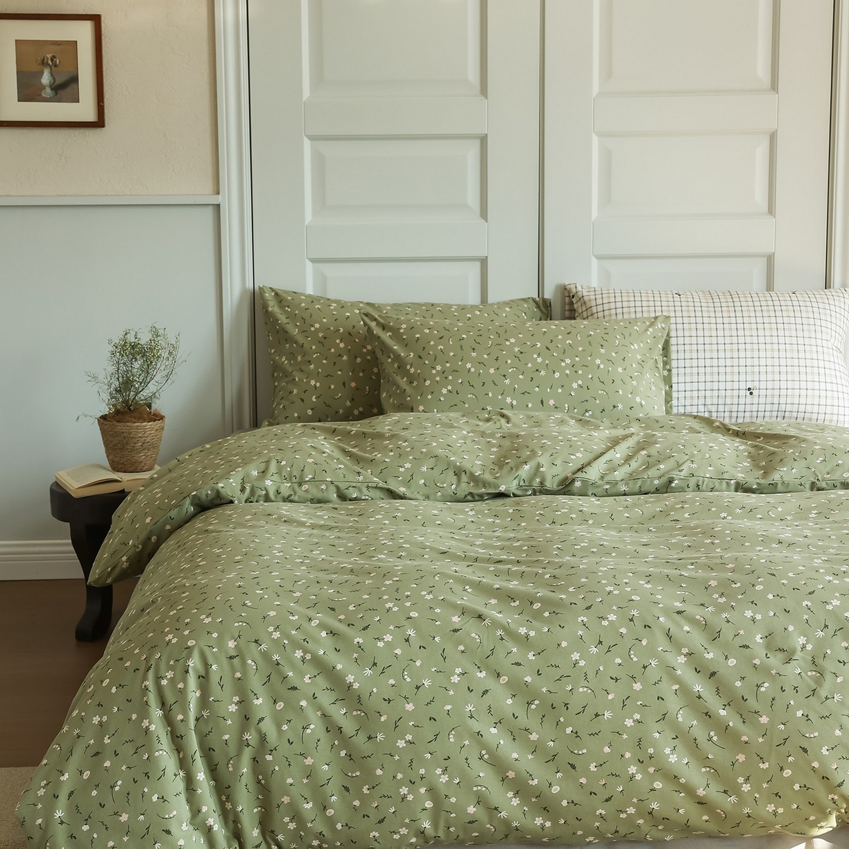 91家纺网 家纺一手货源 找家纺 （总）爱丽丝 2025新款亲肤舒适针织棉四件套系列