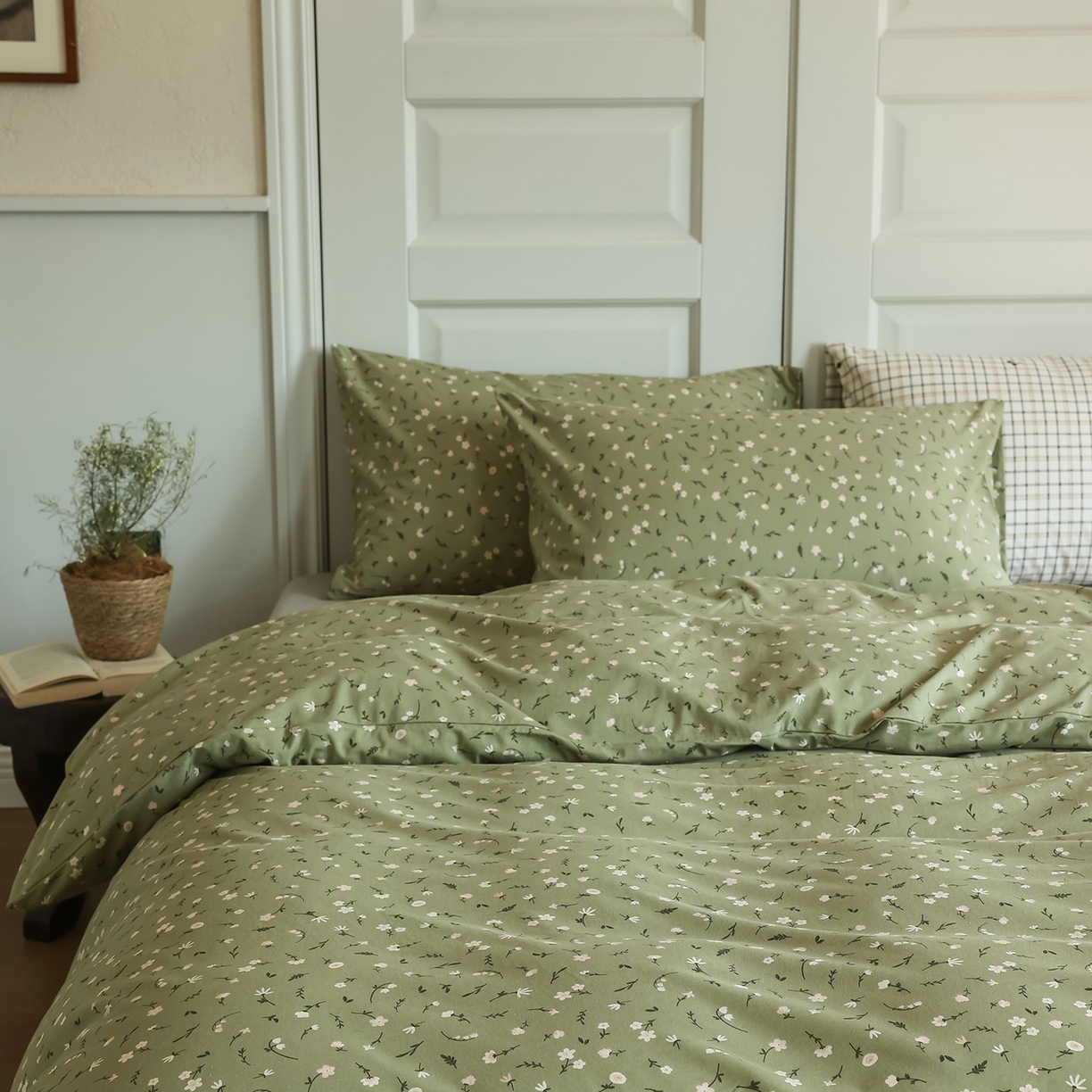 91家纺网 家纺一手货源 找家纺 （总）爱丽丝 2025新款亲肤舒适针织棉四件套系列