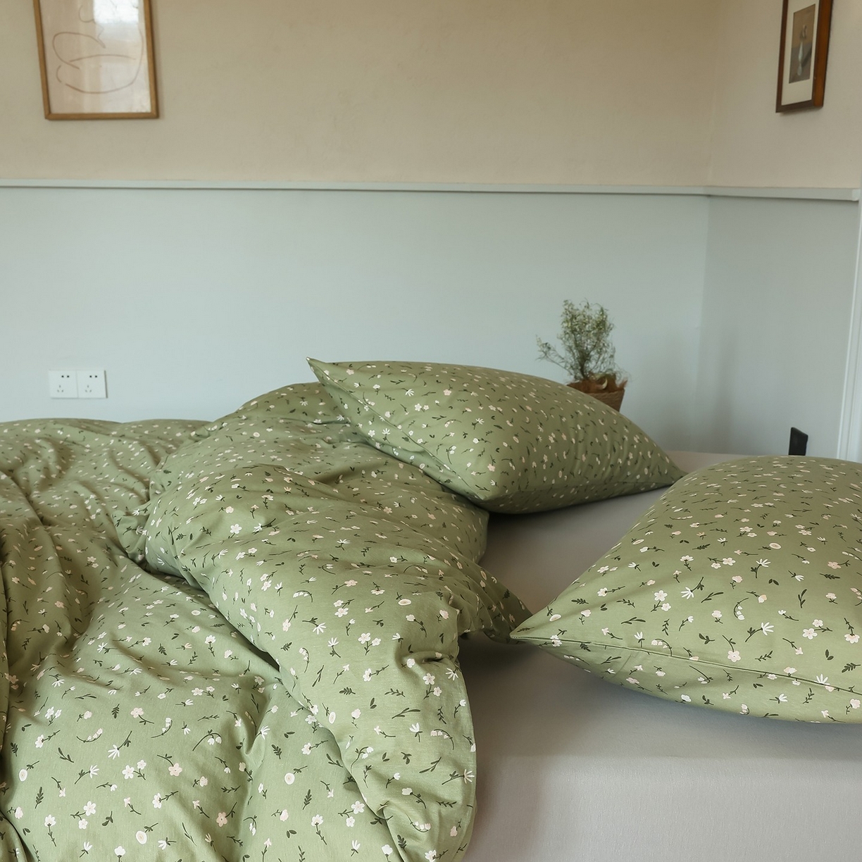 91家纺网 家纺一手货源 找家纺 （总）爱丽丝 2025新款亲肤舒适针织棉四件套系列