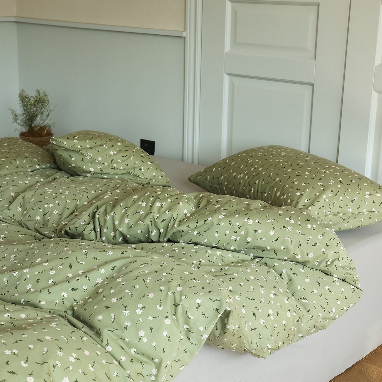 91家纺网 家纺一手货源 找家纺 （总）爱丽丝 2025新款亲肤舒适针织棉四件套系列