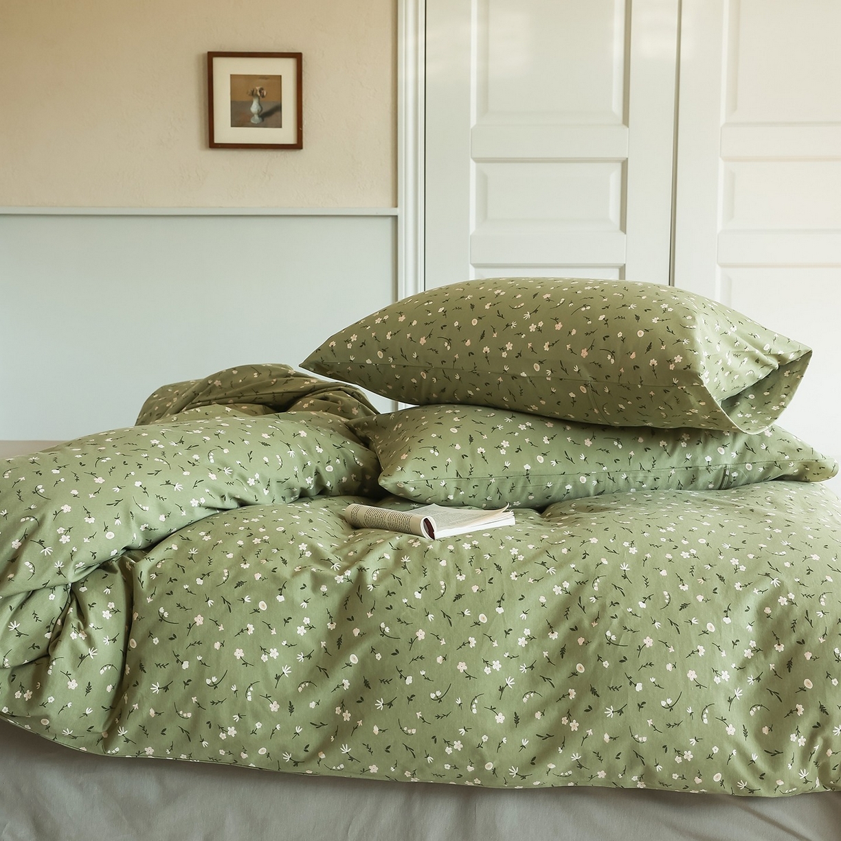 91家纺网 家纺一手货源 找家纺 （总）爱丽丝 2025新款亲肤舒适针织棉四件套系列