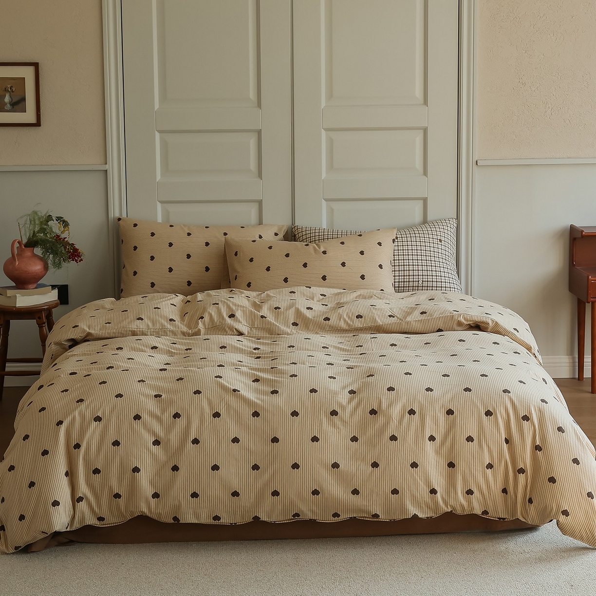 91家纺网 家纺一手货源 找家纺 （总）爱丽丝 2025新款亲肤舒适针织棉四件套系列