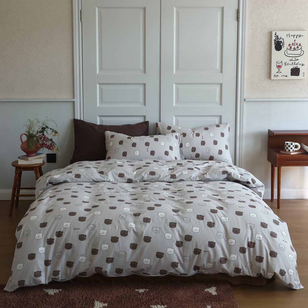 91家纺网 家纺一手货源 找家纺 （总）爱丽丝 2025新款亲肤舒适针织棉四件套系列