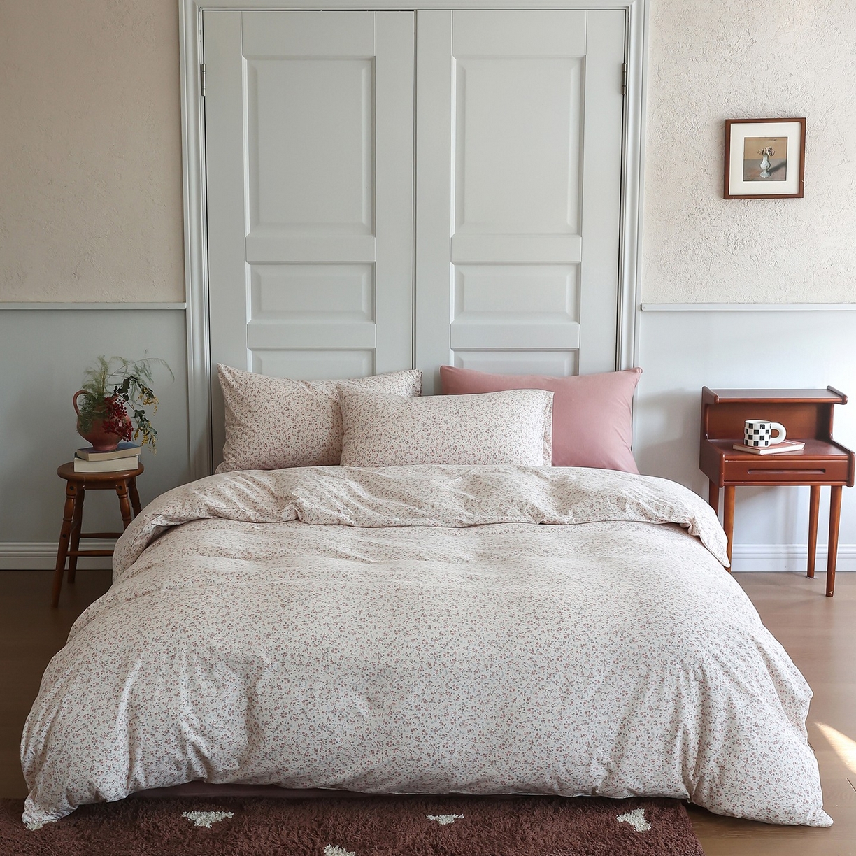 91家纺网 家纺一手货源 找家纺 （总）爱丽丝 2025新款亲肤舒适针织棉四件套系列