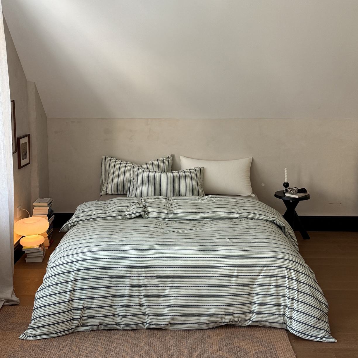 91家纺网 家纺一手货源 找家纺 （总）爱丽丝 2025新款亲肤舒适针织棉四件套系列