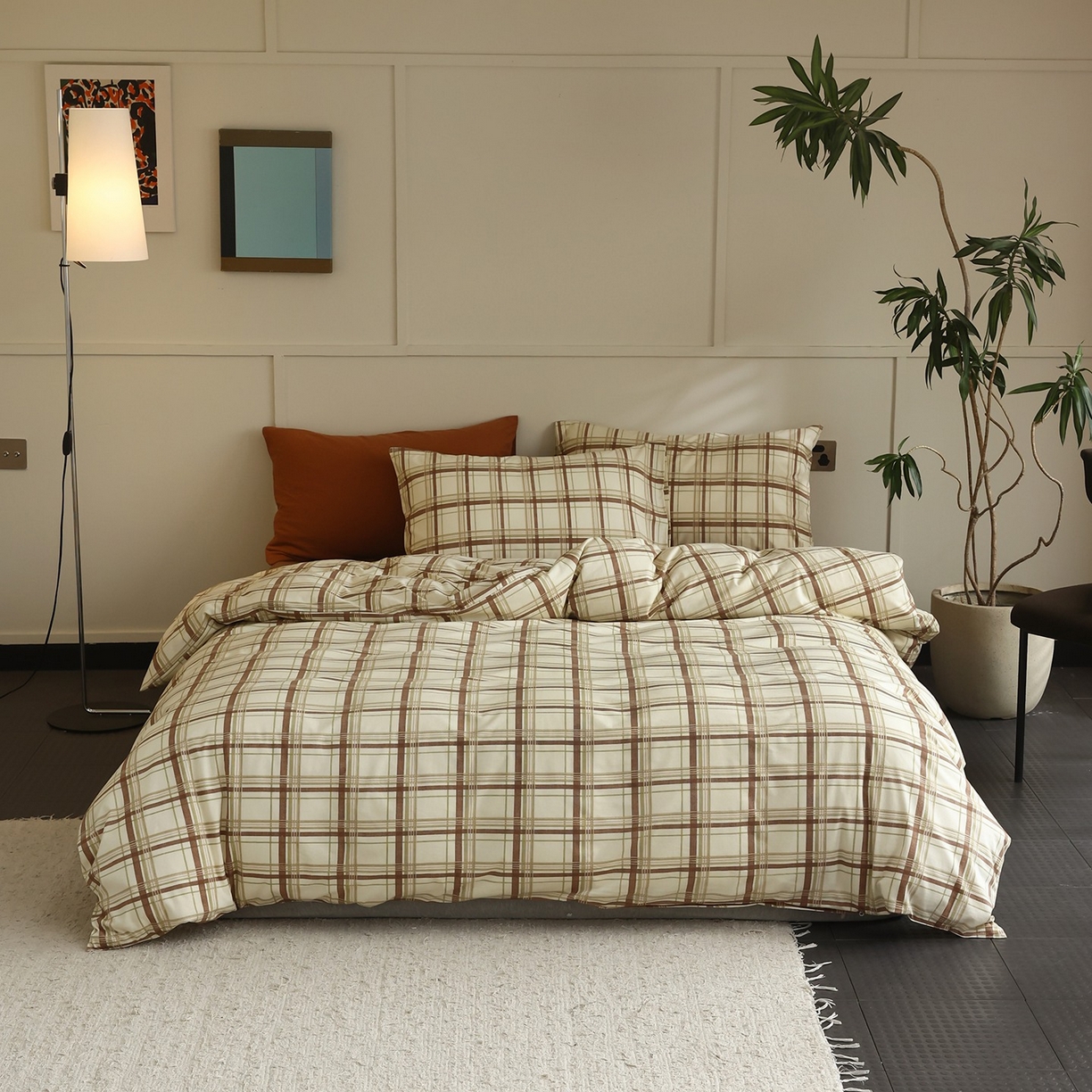 91家纺网 家纺一手货源 找家纺 （总）爱丽丝 2025新款亲肤舒适针织棉四件套系列