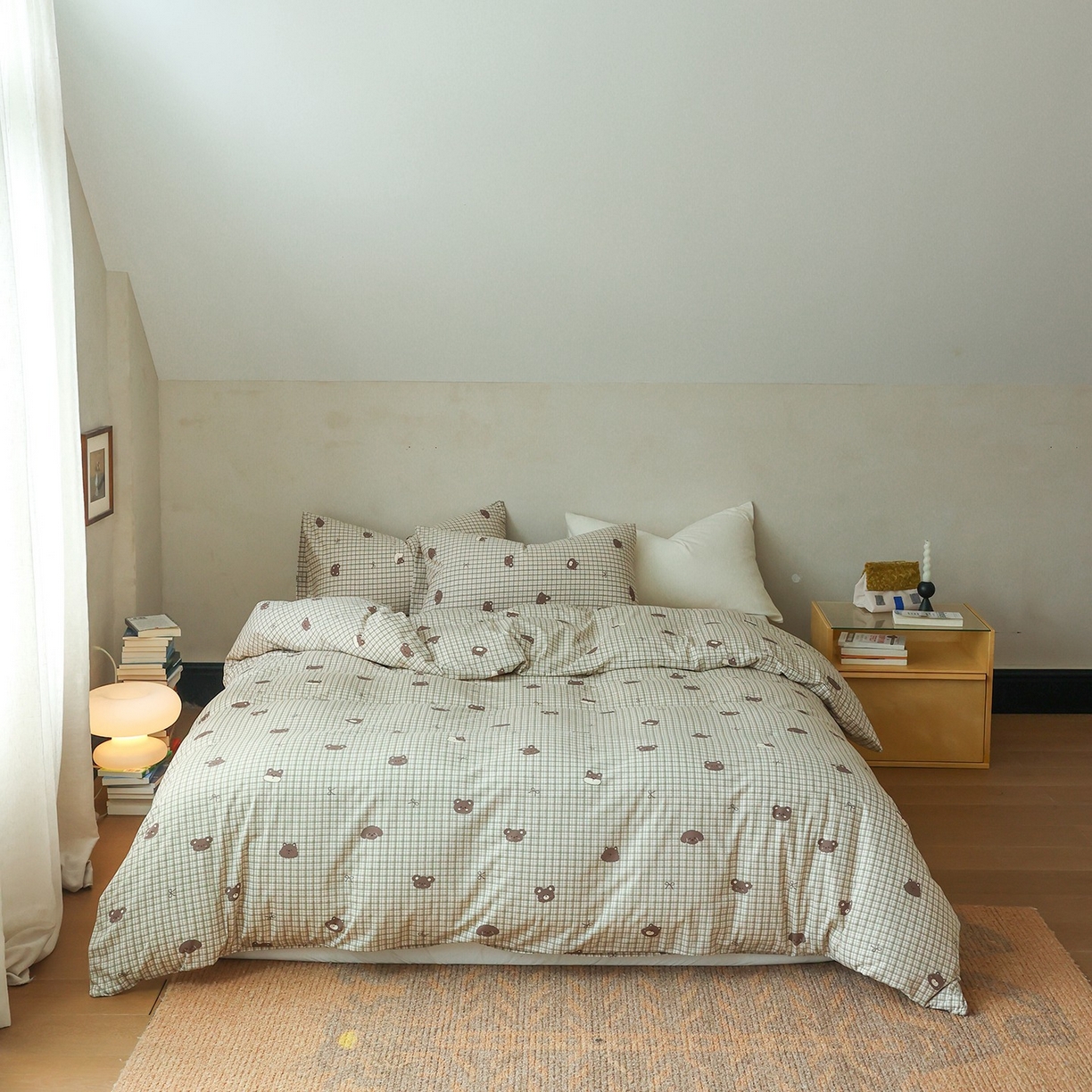 91家纺网 家纺一手货源 找家纺 （总）爱丽丝 2025新款亲肤舒适针织棉四件套系列