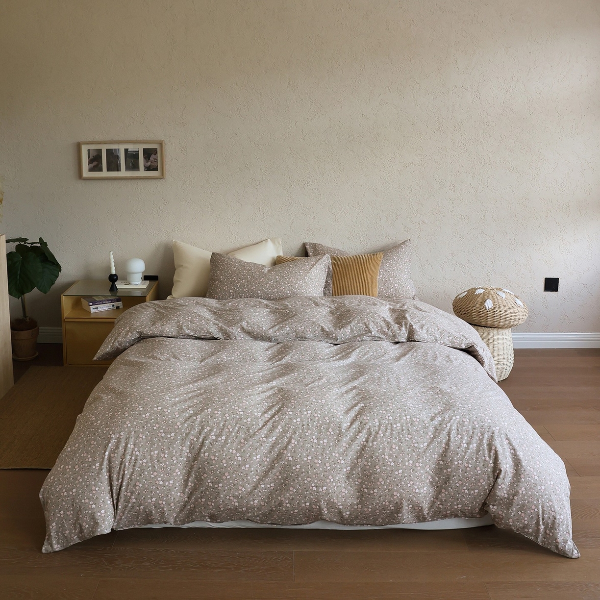 91家纺网 家纺一手货源 找家纺 （总）爱丽丝 2025新款亲肤舒适针织棉四件套系列