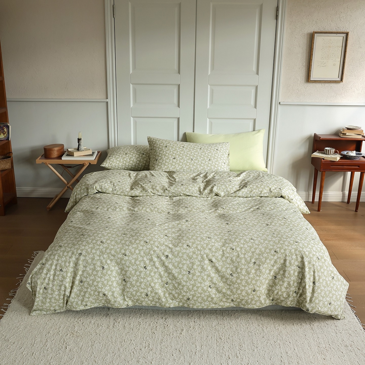 91家纺网 家纺一手货源 找家纺 （总）爱丽丝 2025新款亲肤舒适针织棉四件套系列