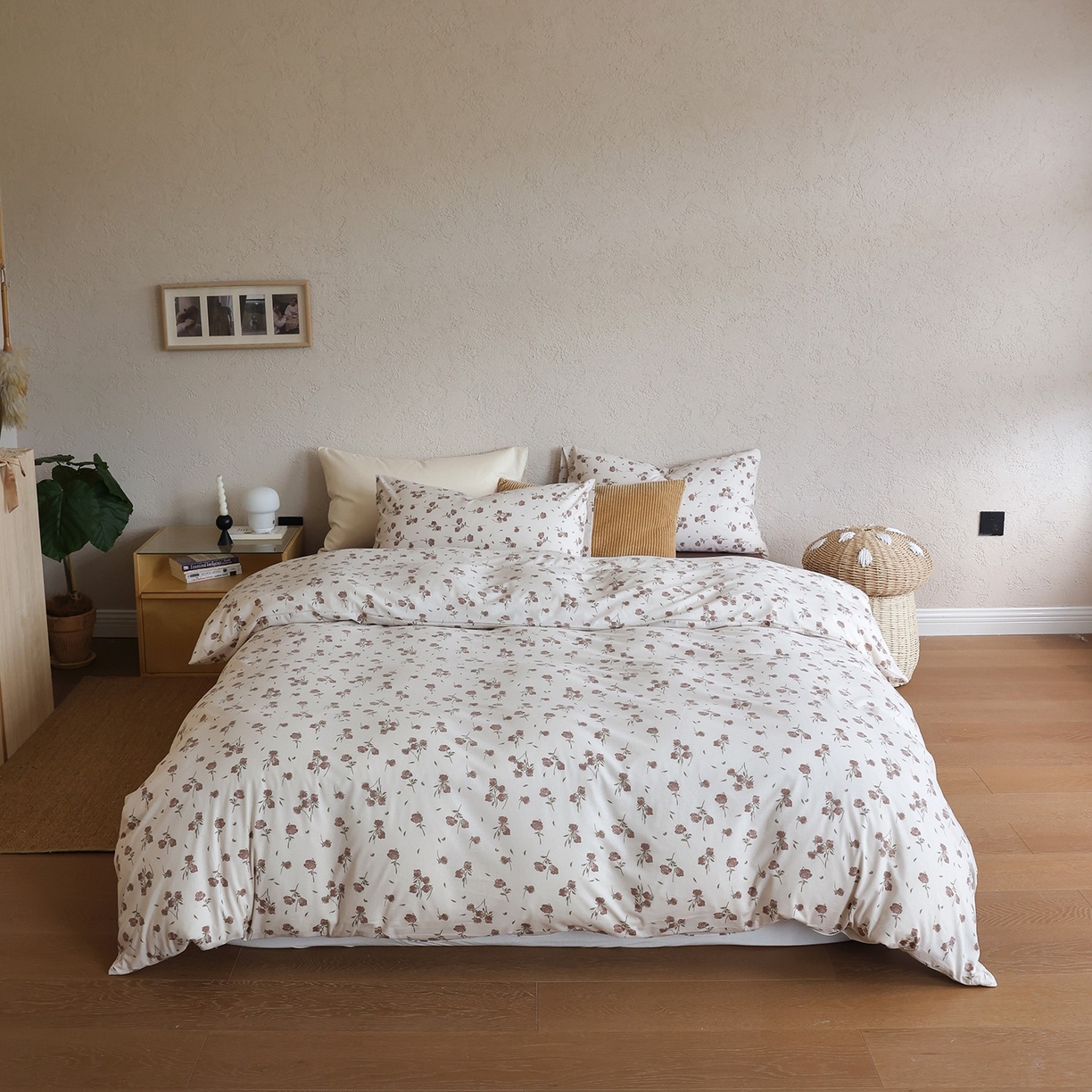 91家纺网 家纺一手货源 找家纺 （总）爱丽丝 2025新款亲肤舒适针织棉四件套系列