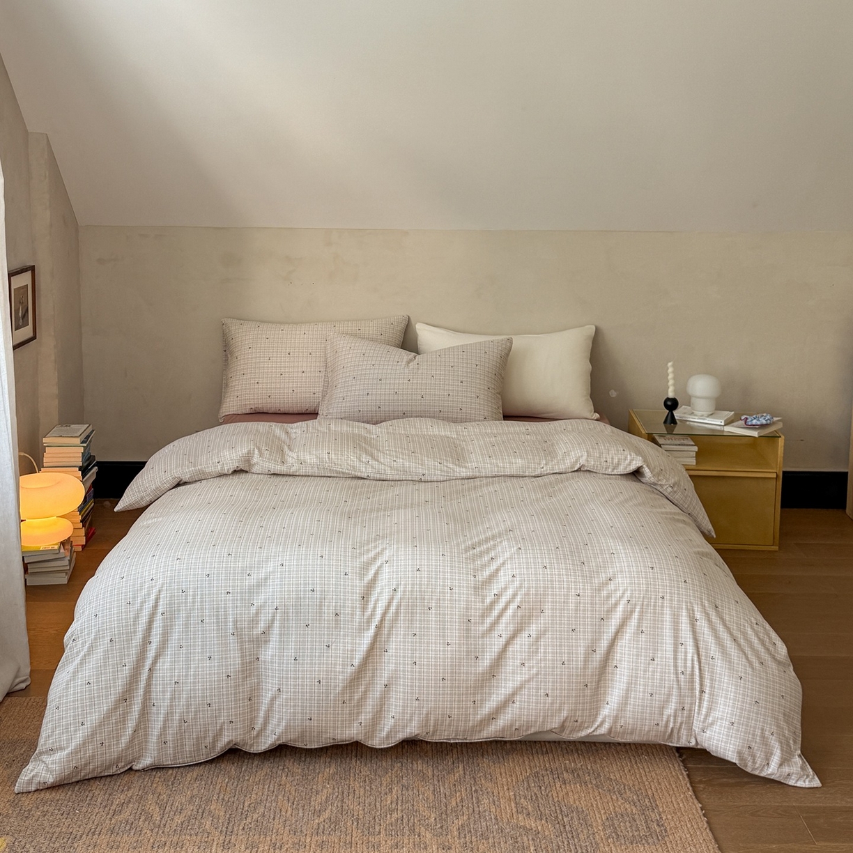 91家纺网 家纺一手货源 找家纺 （总）爱丽丝 2025新款亲肤舒适针织棉四件套系列