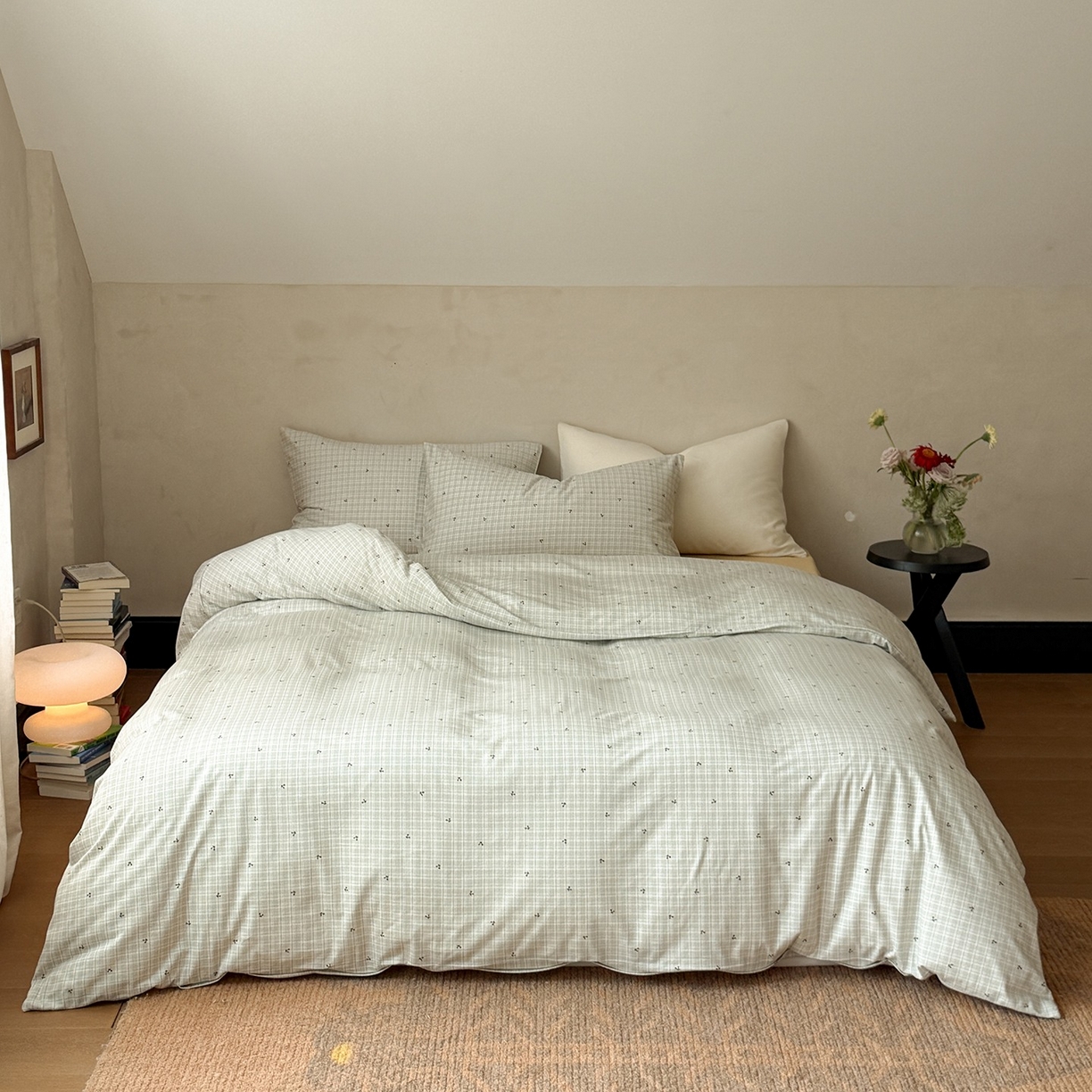 91家纺网 家纺一手货源 找家纺 （总）爱丽丝 2025新款亲肤舒适针织棉四件套系列