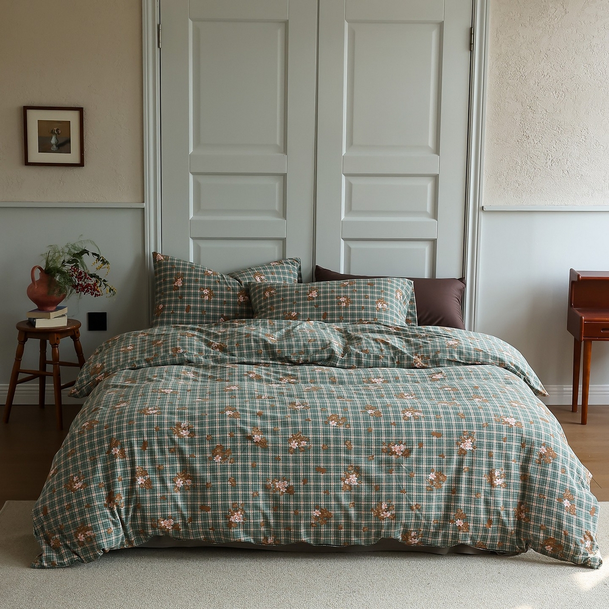 91家纺网 家纺一手货源 找家纺 （总）爱丽丝 2025新款亲肤舒适针织棉四件套系列