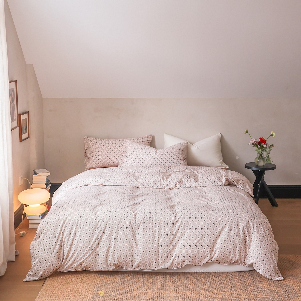 91家纺网 家纺一手货源 找家纺 （总）爱丽丝 2025新款亲肤舒适针织棉四件套系列