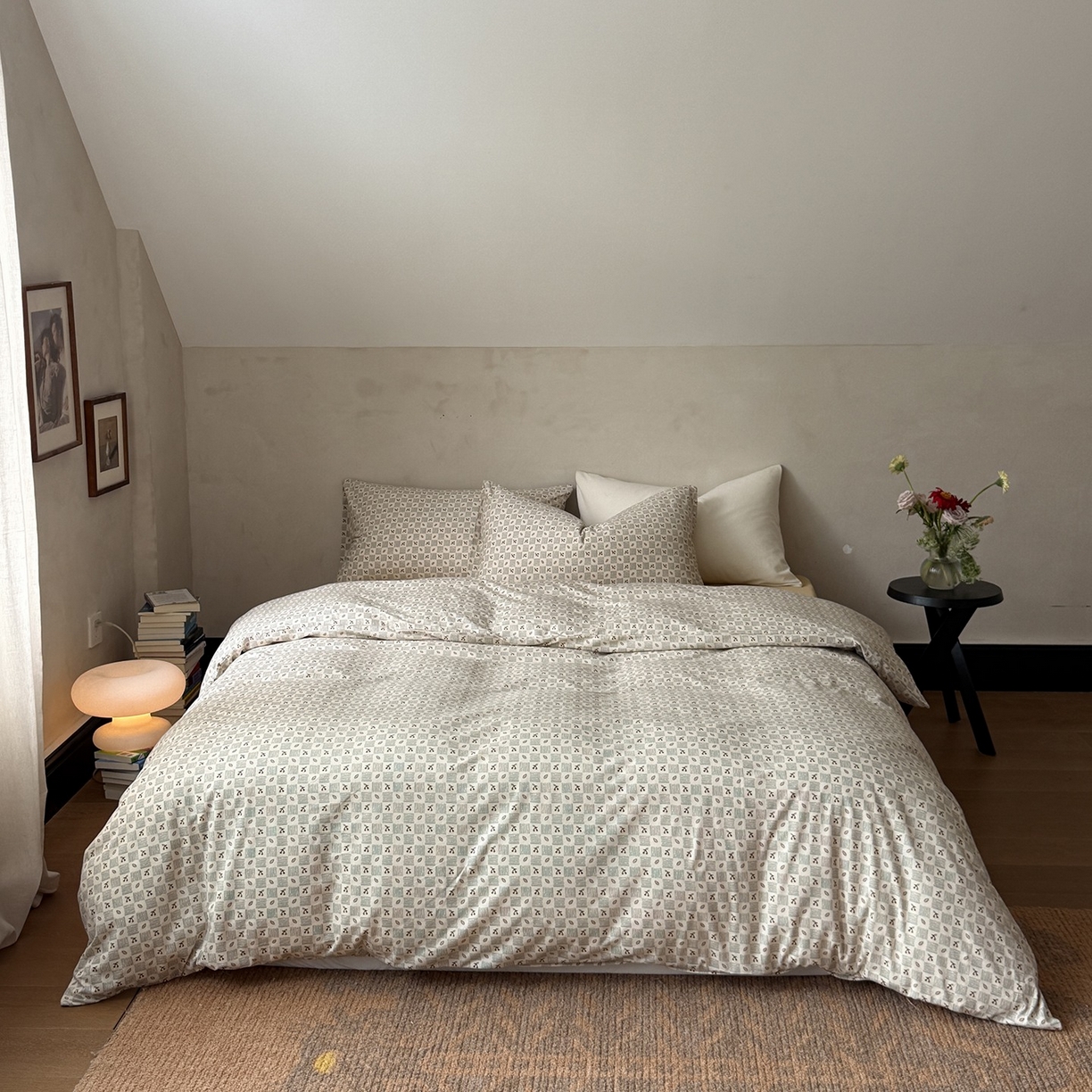 91家纺网 家纺一手货源 找家纺 （总）爱丽丝 2025新款亲肤舒适针织棉四件套系列