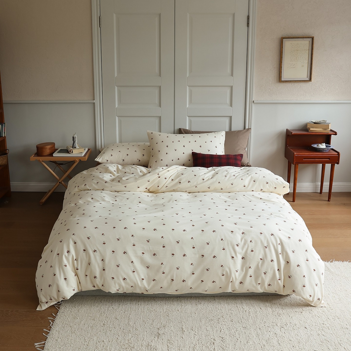 91家纺网 家纺一手货源 找家纺 （总）爱丽丝 2025新款亲肤舒适针织棉四件套系列