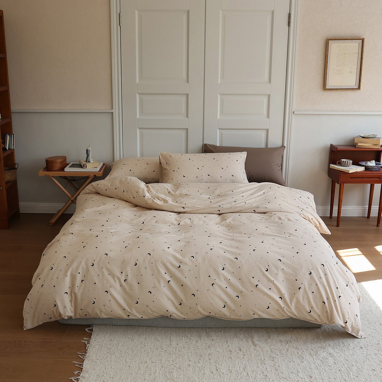 91家纺网 家纺一手货源 找家纺 （总）爱丽丝 2025新款亲肤舒适针织棉四件套系列