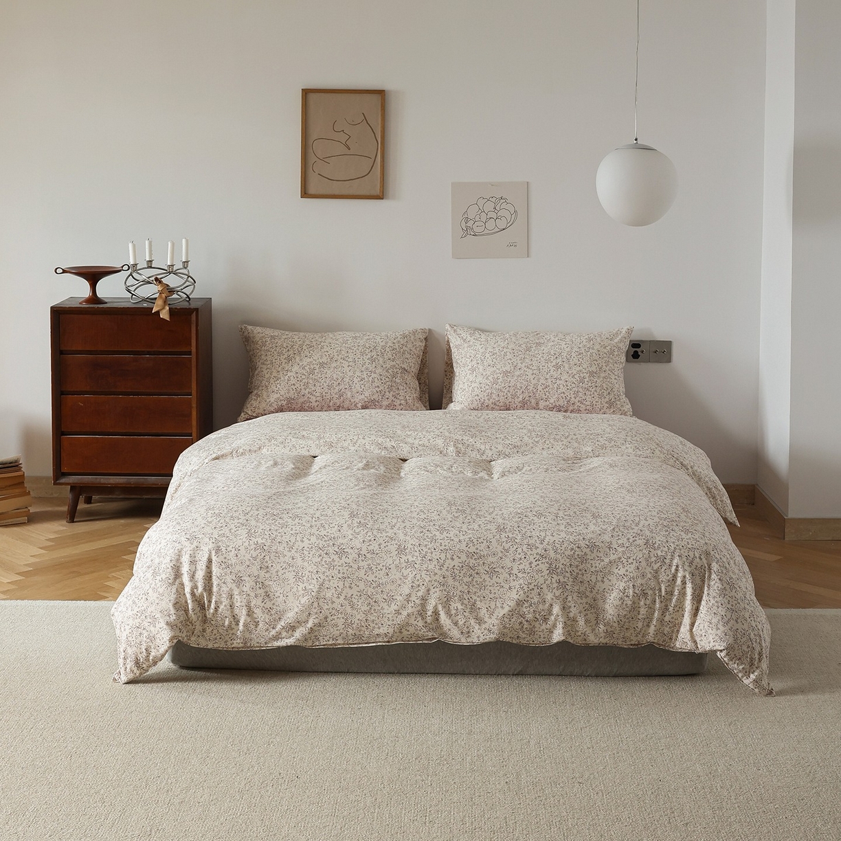 91家纺网 家纺一手货源 找家纺 （总）爱丽丝 2025新款亲肤舒适针织棉四件套系列