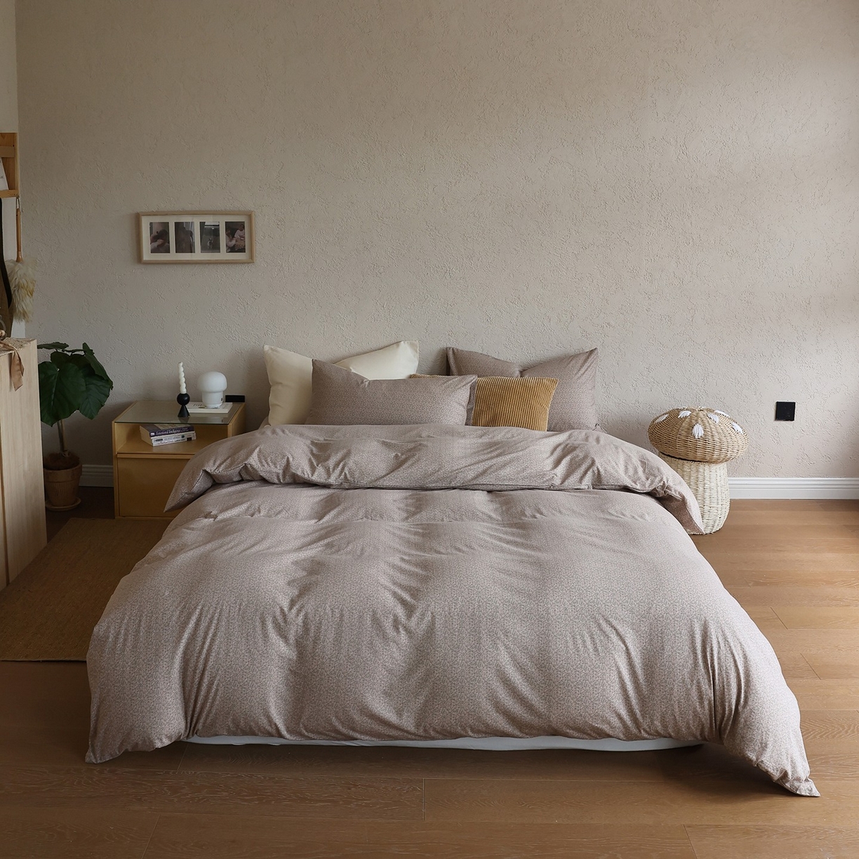 91家纺网 家纺一手货源 找家纺 （总）爱丽丝 2025新款亲肤舒适针织棉四件套系列