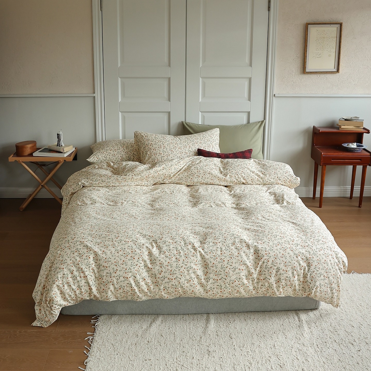 91家纺网 家纺一手货源 找家纺 （总）爱丽丝 2025新款亲肤舒适针织棉四件套系列