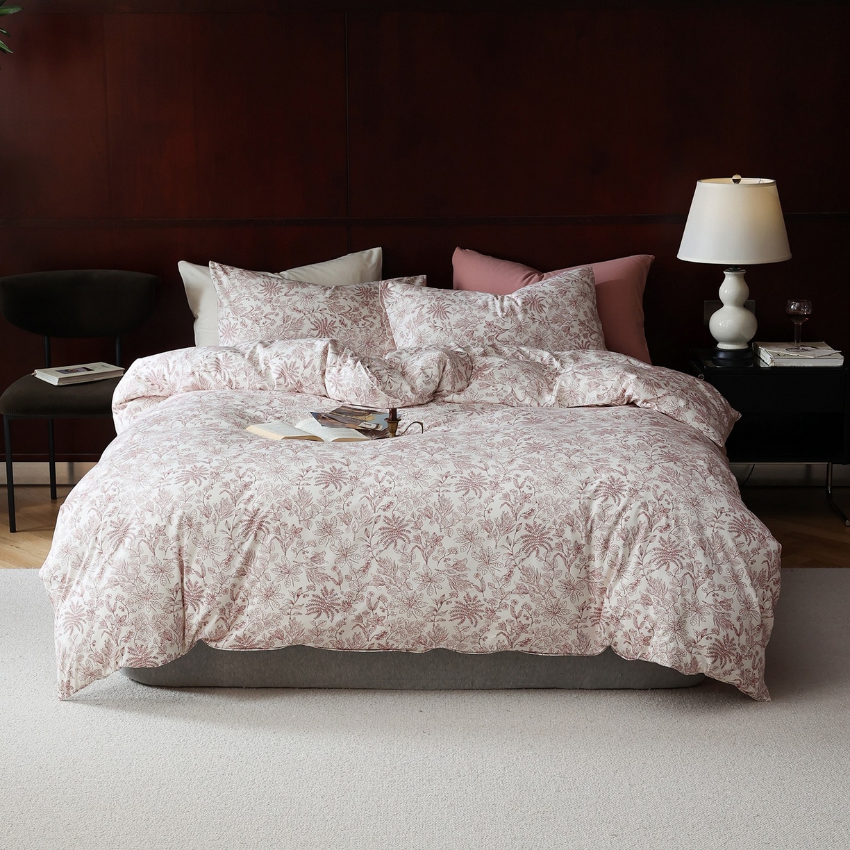 91家纺网 家纺一手货源 找家纺 （总）爱丽丝 2025新款亲肤舒适针织棉四件套系列