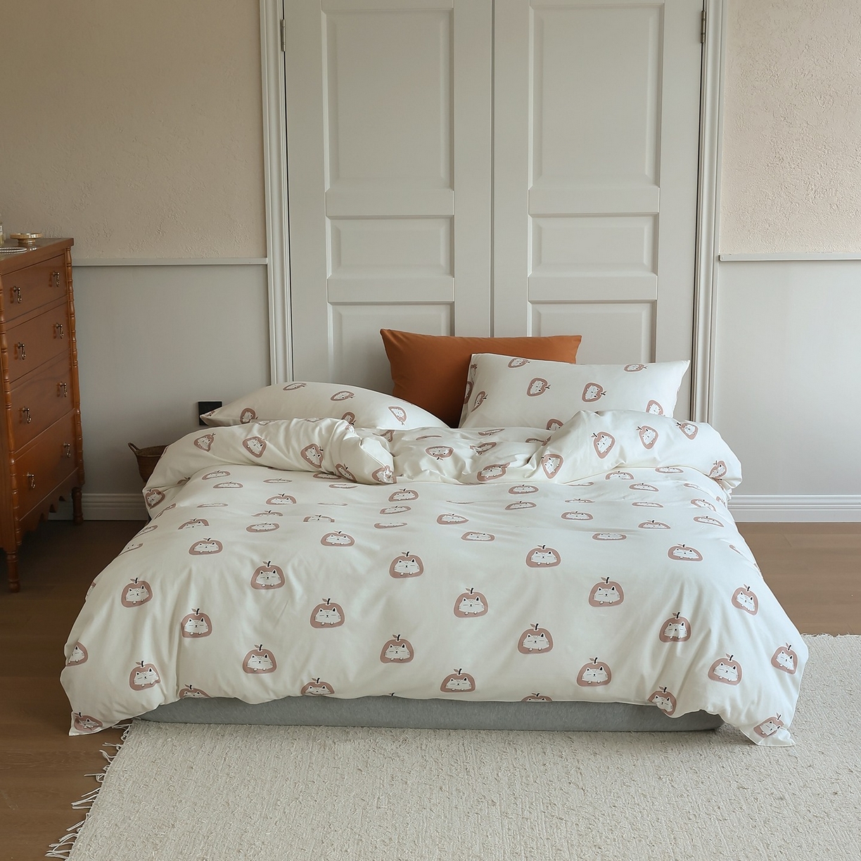 爱丽丝 2025新款亲肤舒适针织棉四件套系列 西西里