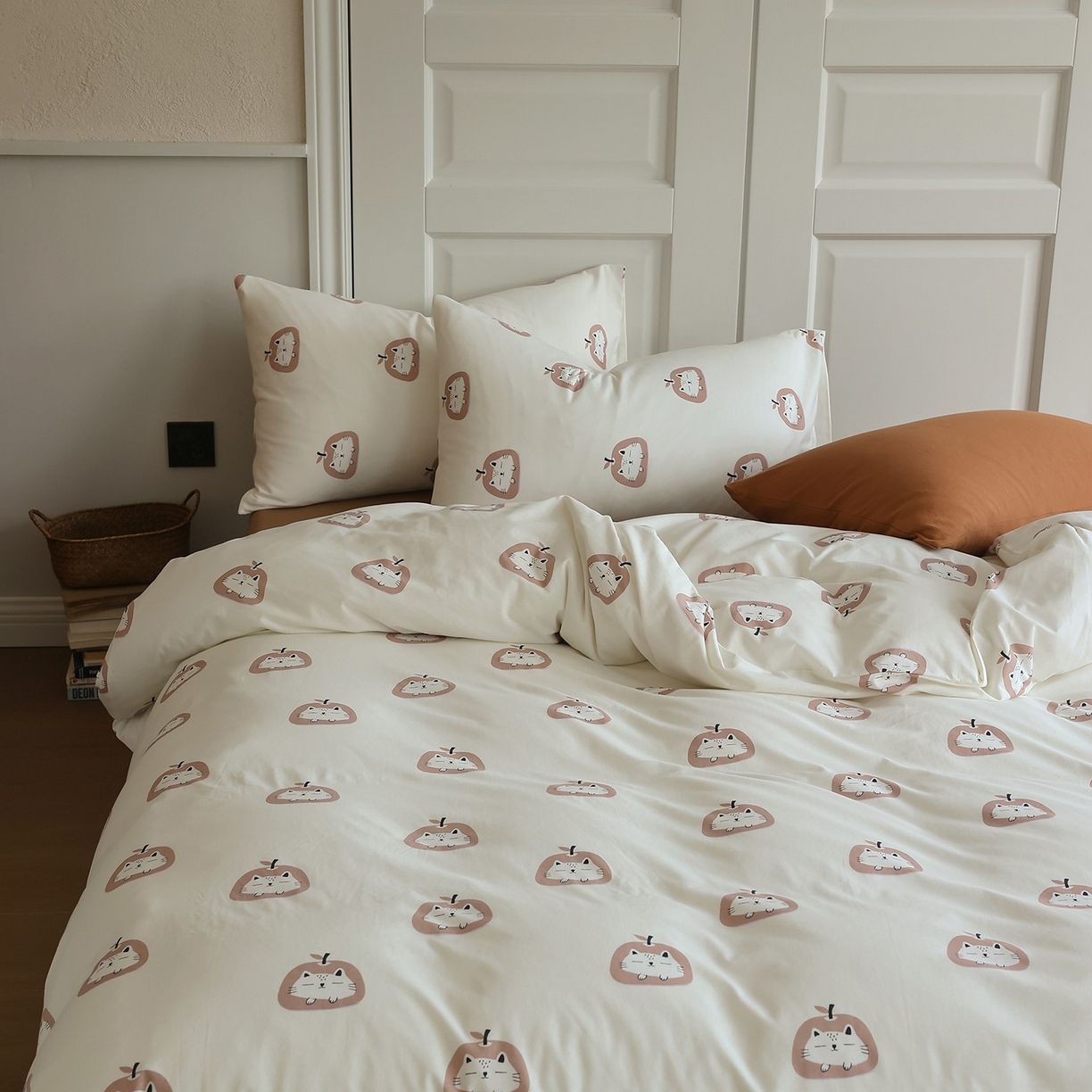 91家纺网 家纺一手货源 找家纺 爱丽丝 2025新款亲肤舒适针织棉四件套系列 西西里