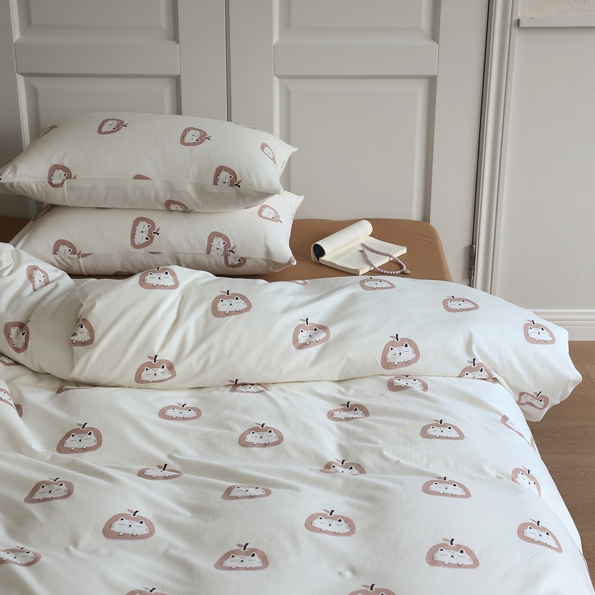 91家纺网 家纺一手货源 找家纺 爱丽丝 2025新款亲肤舒适针织棉四件套系列 西西里