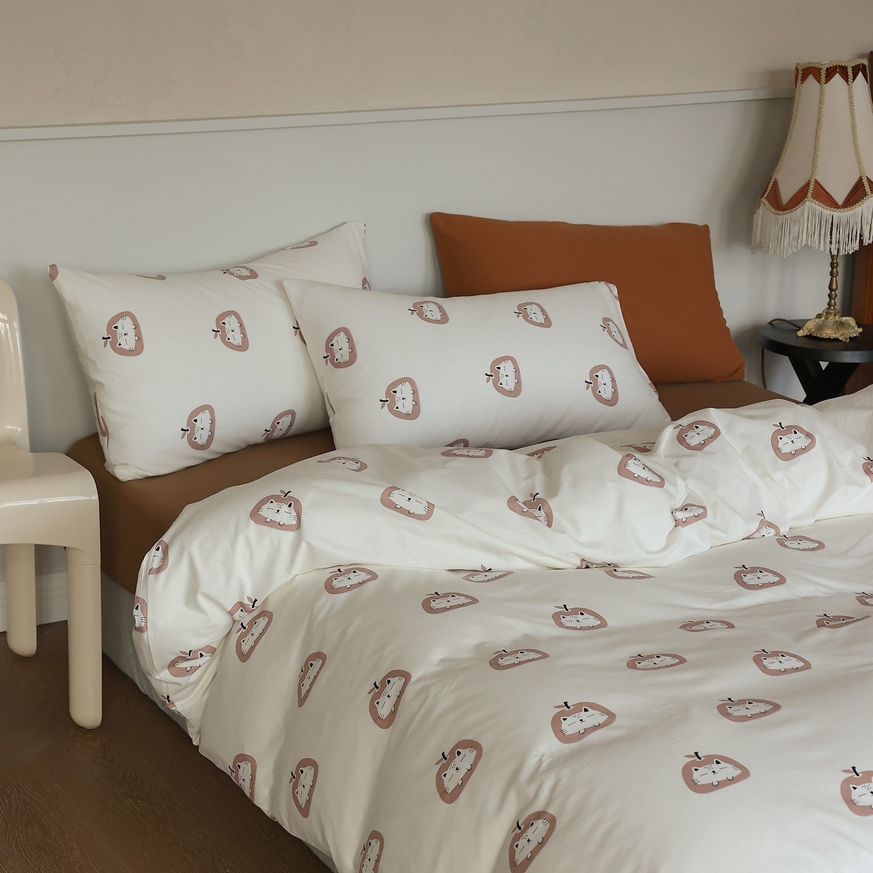 91家纺网 家纺一手货源 找家纺 爱丽丝 2025新款亲肤舒适针织棉四件套系列 西西里