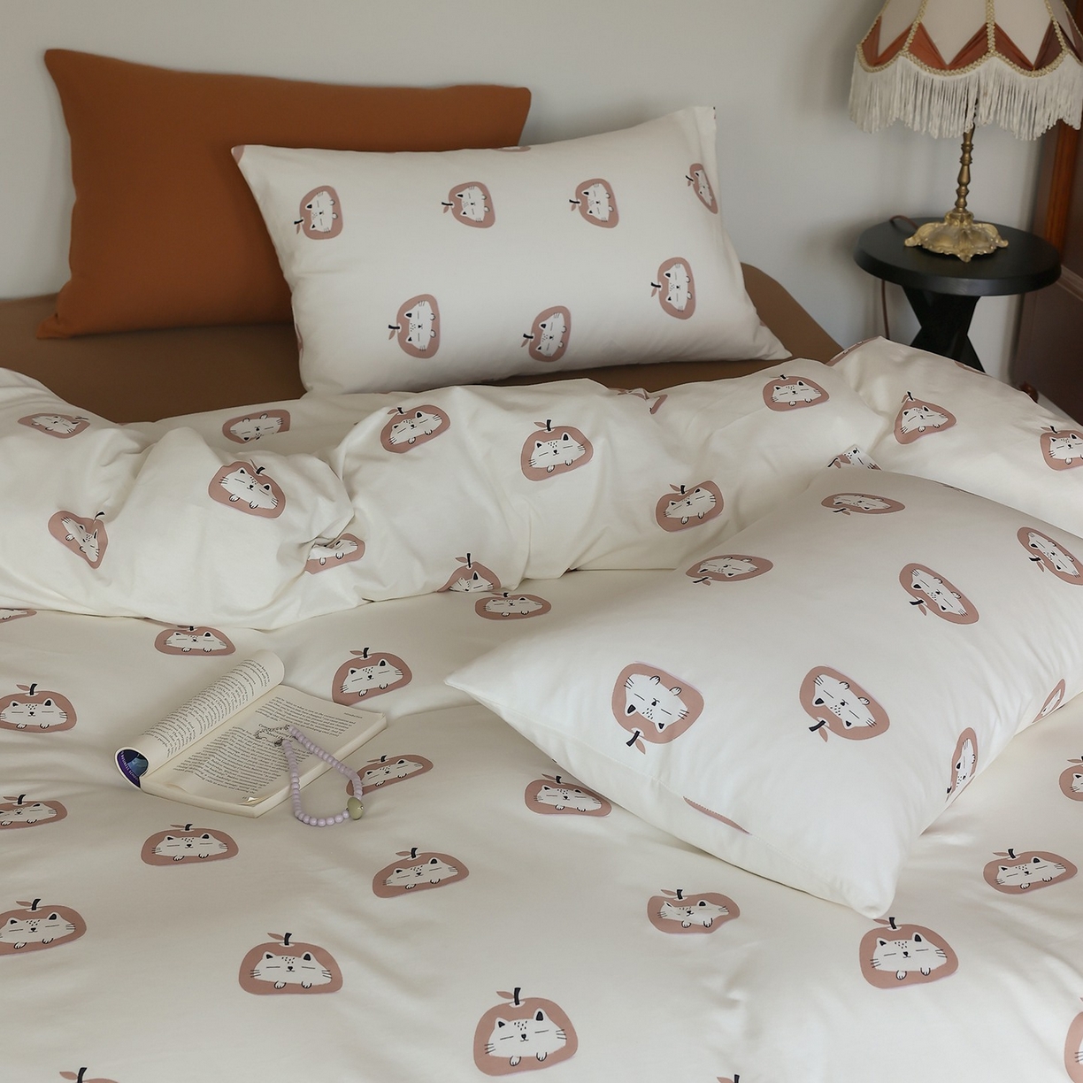 91家纺网 家纺一手货源 找家纺 爱丽丝 2025新款亲肤舒适针织棉四件套系列 西西里