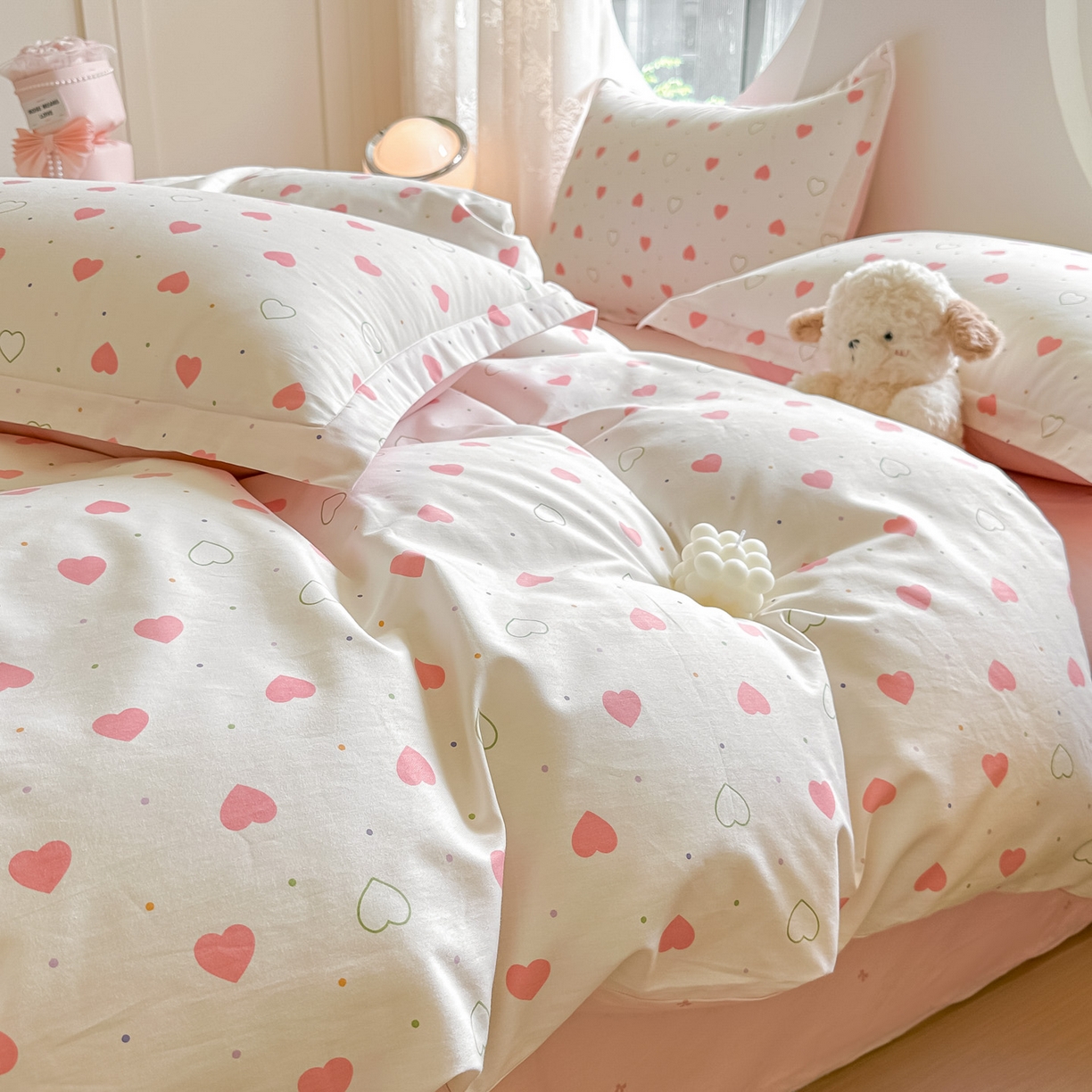 91家纺网 家纺一手货源 找家纺 （总）芙绣家纺 2025新款A类全棉小清新印花单被套单枕套学生单品系列