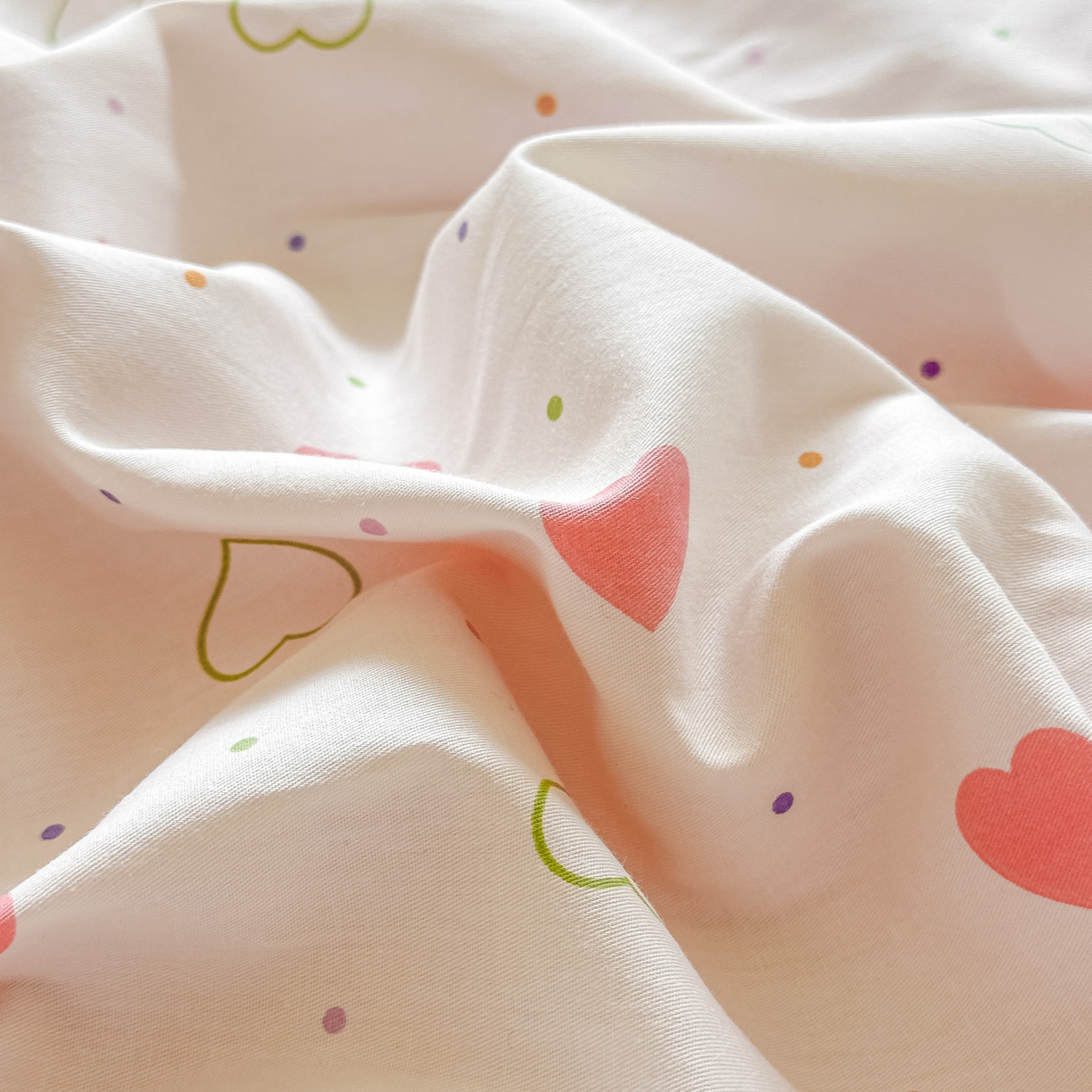 91家纺网 家纺一手货源 找家纺 （总）芙绣家纺 2025新款A类全棉小清新印花单被套单枕套学生单品系列