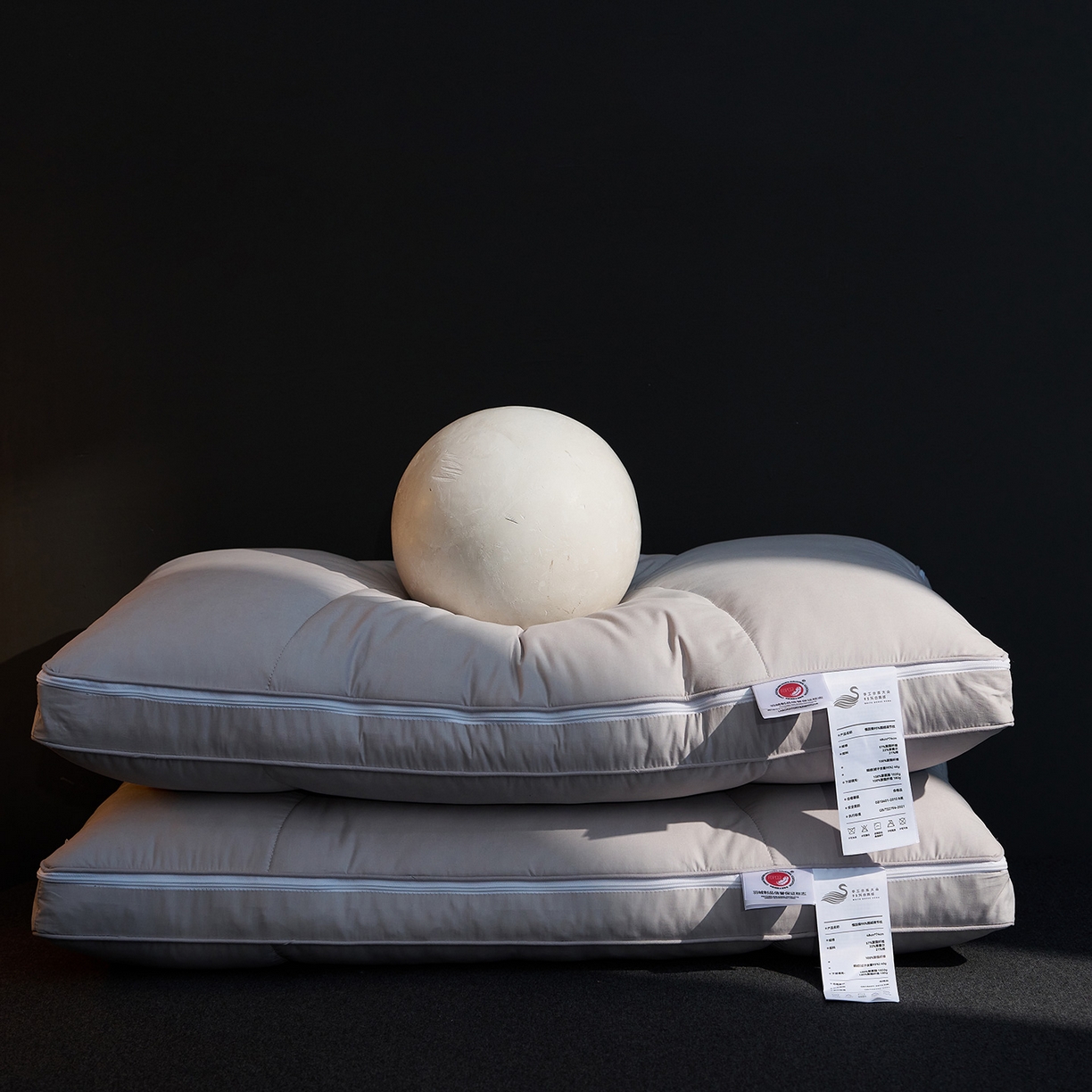 91家纺网 家纺一手货源 找家纺 （总）乐可 2025新款慢回弹鹅绒调节枕记忆棉枕头枕芯