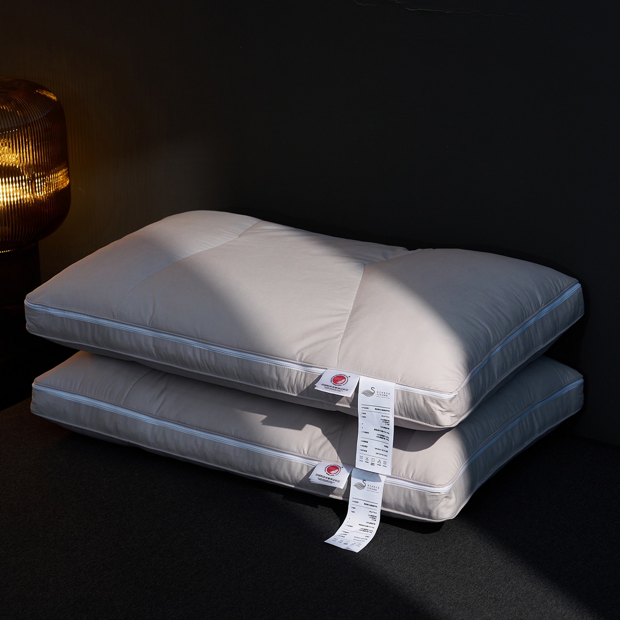 （总）乐可 2025新款慢回弹鹅绒调节枕记忆棉枕头枕芯