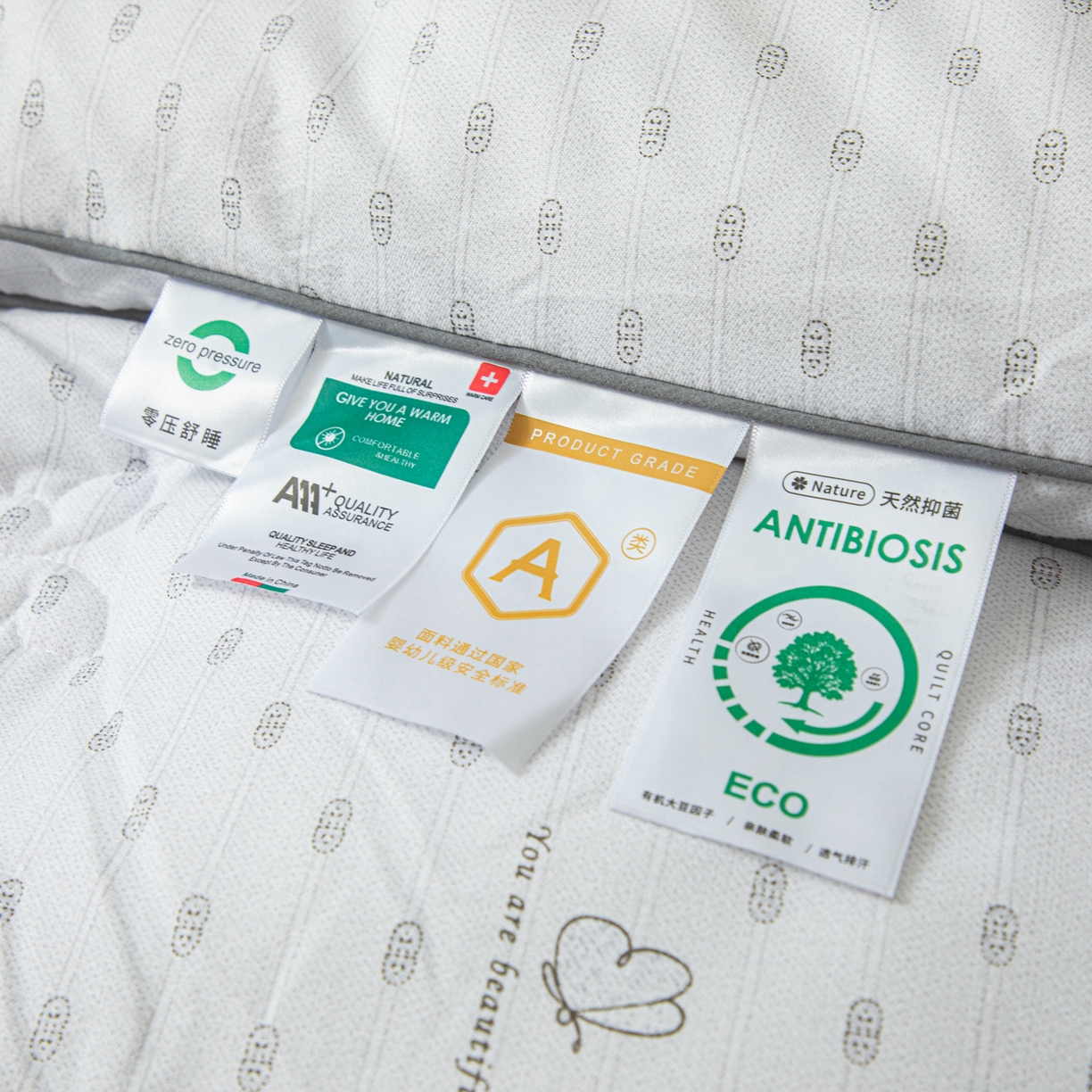 91家纺网 家纺一手货源 找家纺 大世界被王 2025新款印花立体暖绒冬被被子被芯 极简圆纹-灰