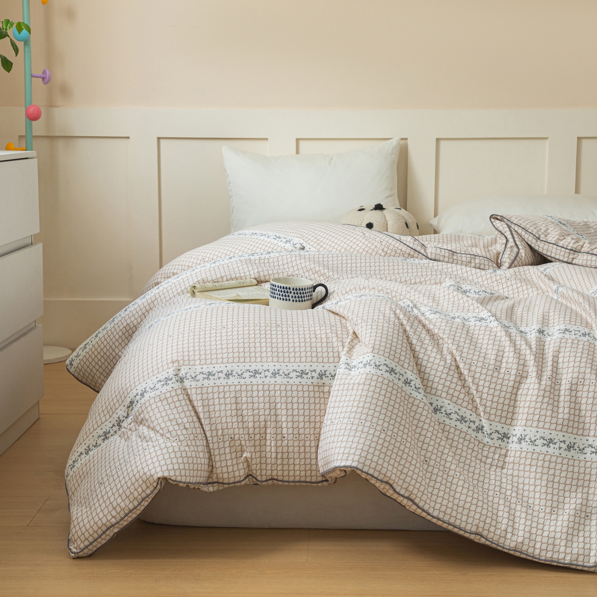 91家纺网 家纺一手货源 找家纺 （总）大世界被王 2025新款亚朵棉立体冬被被子被芯